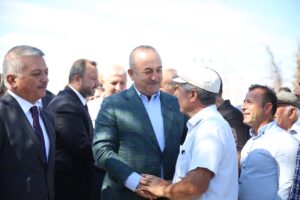 ANTALYA (AA) – Dışişleri Bakanı Mevlüt Çavuşoğlu, Antalya'nın Manavgat ilçesinde