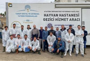 ERZURUM (AA) – Atatürk Üniversitesi Veteriner Fakültesi bünyesindeki "Hayvan Hastanesi