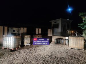 HATAY (AA) – Hatay'ın Kırıkhan ilçesinde 4 bin 580 litre