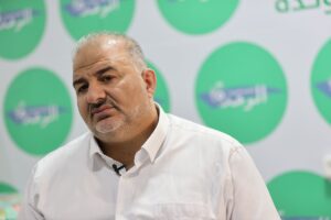 - İsrail tarihinde ilk defa hükümette yer alan Filistinlilerin partisi