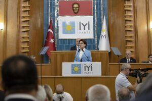 TBMM (AA) – İYİ Parti Genel Başkanı Meral Akşener, AK