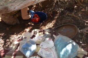 ADIYAMAN (AA) – Kahramanmaraş'ta terör örgütü PKK/KCK'ya yönelik operasyonda, toprağa