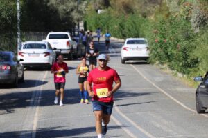 ANTALYA (AA) – Antalya'nın Kaş ilçesinde düzenlenen "4. Kaş Yarımadaton