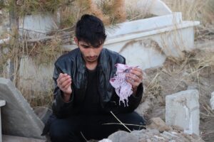 VAN (AA) – Kırklareli'nde eşi tarafından öldürülen Songül Akbaş'ın oğlu