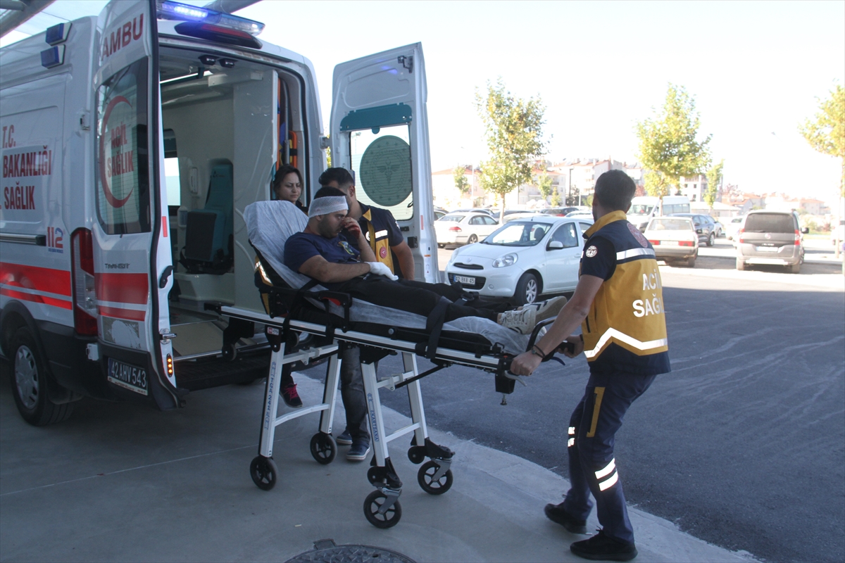 Konya'da muştayla darbedilen üniversite öğrencisi yaralandı