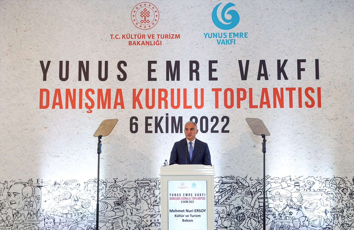 Yunus Emre Enstitüsü Danışma Kurulu Toplantısı İstanbul'da yapıldı