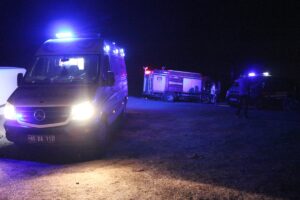 MANİSA (AA) – Manisa'nın Turgutlu ilçesinde uçuruma düşerek yaralanan kişi,