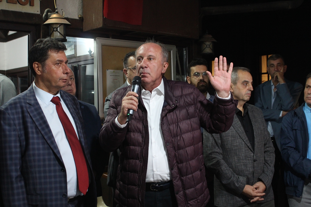 Memleket Partisi Genel Başkanı İnce Bursa'da ziyaretlerde bulundu
