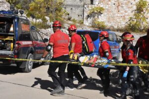 MUĞLA (AA) – Yatağan ilçesinde Muğla, Denizli ve Aydın'dan UMKE