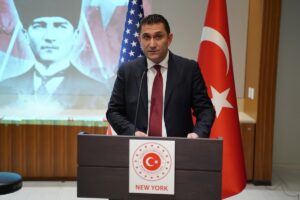 NEW YORK (AA) – Türkiye Cumhuriyeti'nin kuruluşunun 99. yıl dönümü,