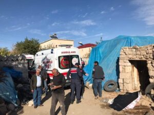 NİĞDE (AA) – Niğde'de ahırın çatısının çökmesi sonucu kadın öldü,