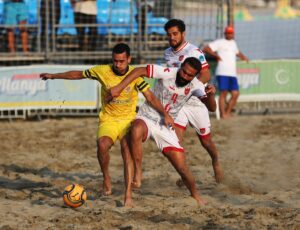 ANTALYA (AA) – Antalya'nın Alanya ilçesinde düzenlenen, TFF Plaj Futbolu