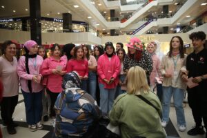 SAKARYA (AA) – Sakarya'da özel bir sağlık meslek lisesinin öğrencileri,