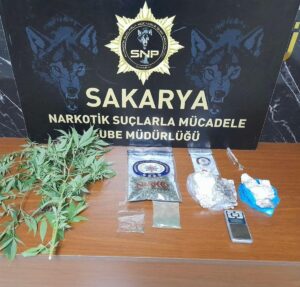 SAKARYA (AA) – Sakarya'da geçen hafta düzenlenen uyuşturucu operasyonlarında yakalanan