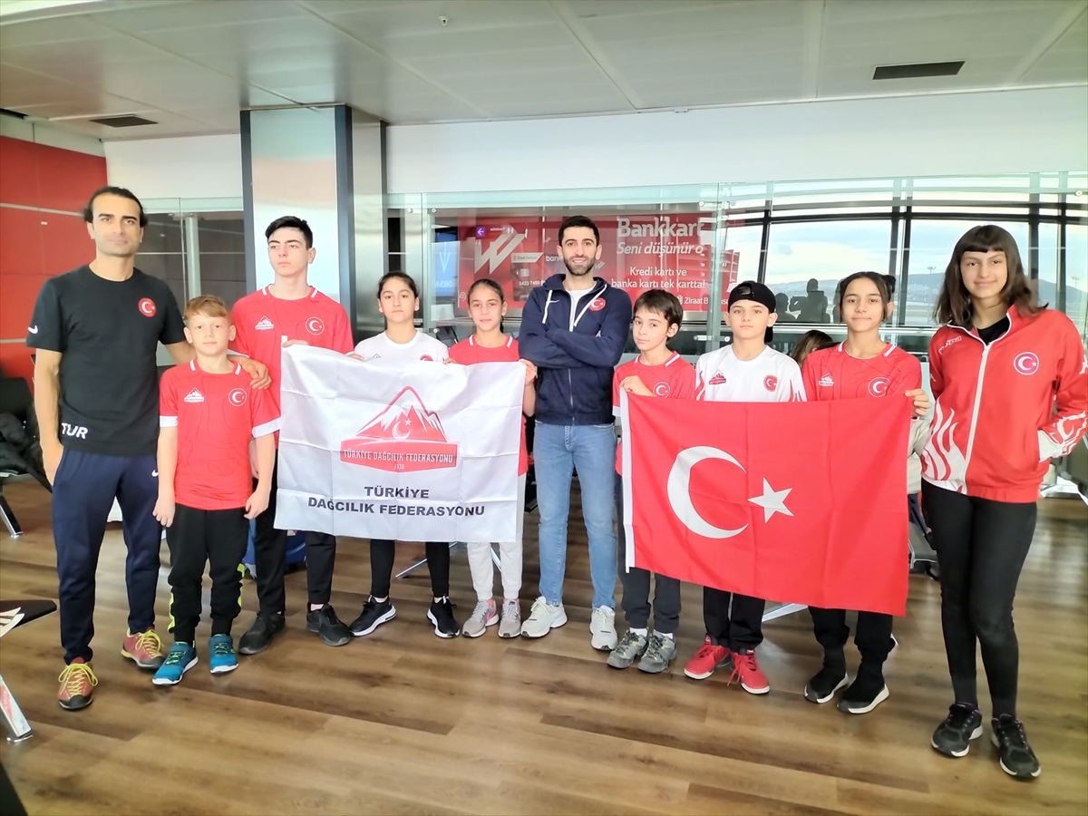 Spor Tırmanış Milli Takımı, Balkan Şampiyonası'ndan 2 madalyayla döndü