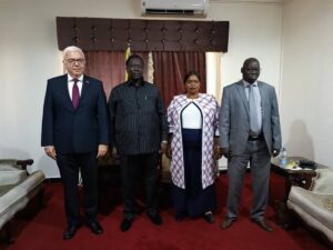 HARTUM (AA) – Türkiye'nin Cuba Büyükelçisi Erdem Mutaf, Güney Sudan