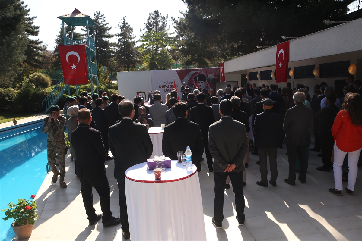 Türkiye'nin Kabil Büyükelçiliğinde 29 Ekim Cumhuriyet Bayramı kutlandı