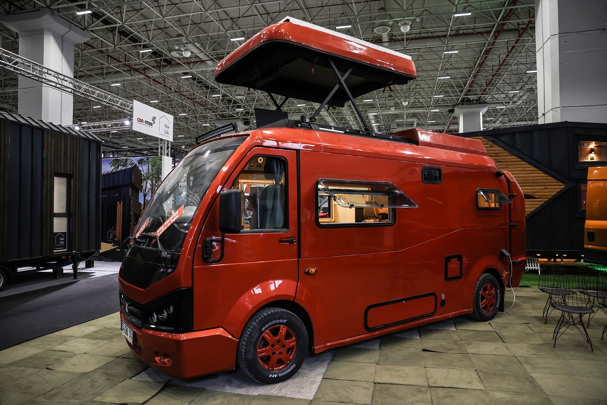 Yeni karavanlar ve tekerlekli mobil evler Karavan Show Eurasia'da