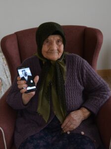 GAZİANTEP (AA) – Gaziantep'in İslahiye ilçesinde yaşayan 95 yaşındaki Nesibe