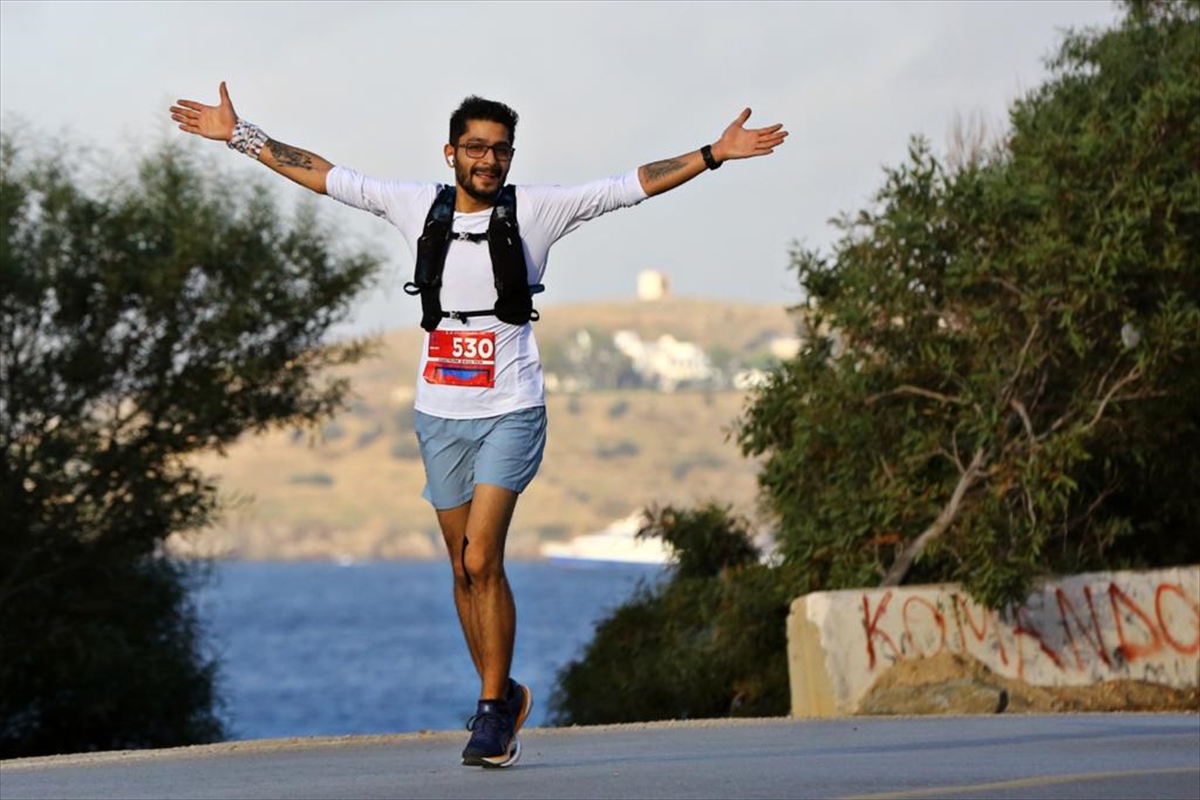 6. Bodrum Belediyesi Ultra Maratonu Yarışları yapıldı