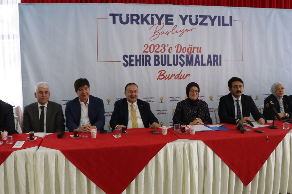 AK Parti Genel Başkan Yardımcısı Uygur Burdur'da konuştu: