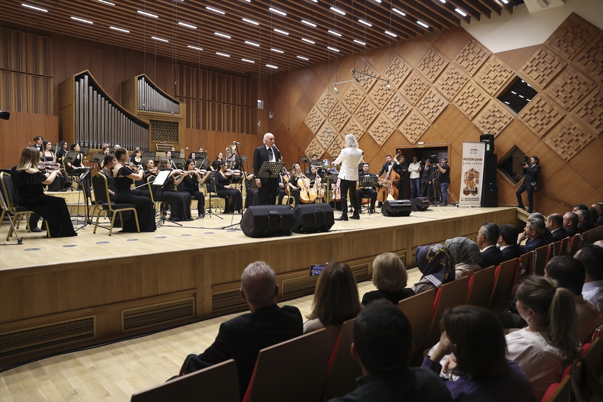 Başkentte “Senfoni ile Şanlıurfa Türküleri Gala Gecesi Konseri” düzenlendi