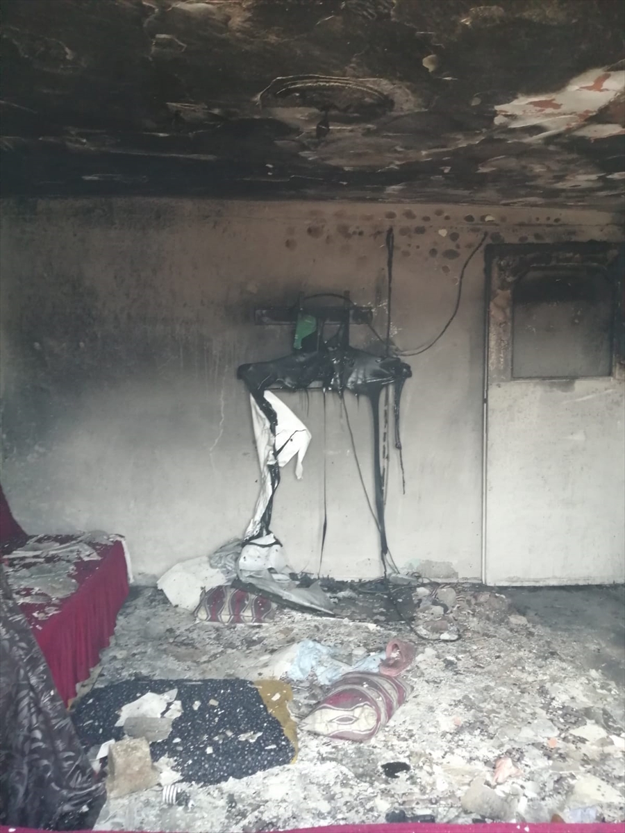 Bursa'da bir evde çıkan yangında 3 çocuk yaralandı