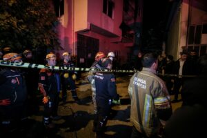 BURSA (AA) – Bursa'nın Yıldırım ilçesinde bir evde çıkan yangında