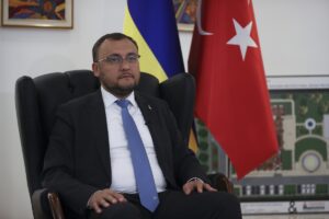 ANKARA (AA) – MUSTAFA DEVECİ – Ukrayna'nın Ankara Büyükelçisi Vasyl