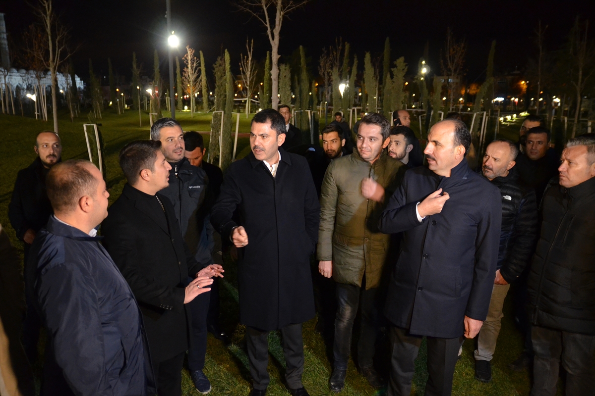 Çevre, Şehircilik ve İklim Değişikliği Bakanı Kurum, Konya'da konuştu: