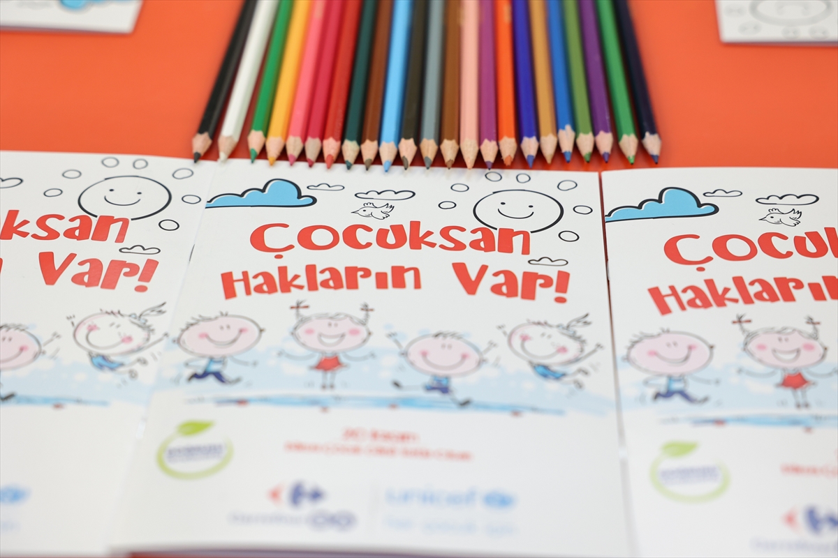 Çocuklar, CarrefourSA ve UNICEF'le haklarını öğrendi