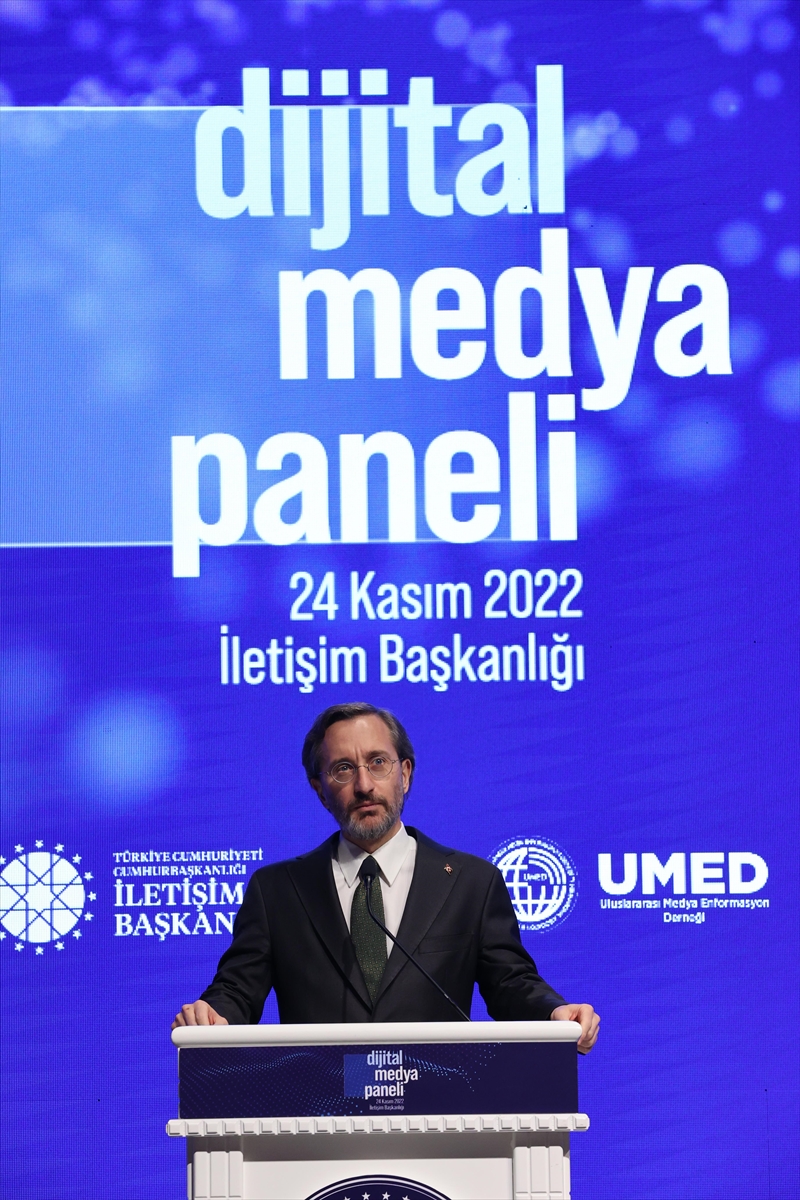 Cumhurbaşkanlığı İletişim Başkanı Altun, Dijital Medya Paneli'nde konuştu: