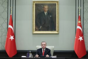ANKARA (AA) – Cumhurbaşkanlığı Kabinesi, Cumhurbaşkanı Recep Tayyip Erdoğan başkanlığında