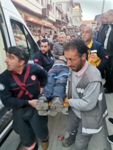 ELAZIĞ (AA) – Elazığ'da tadilatı süren Tarihi Kapalı Çarşı’da yapılan