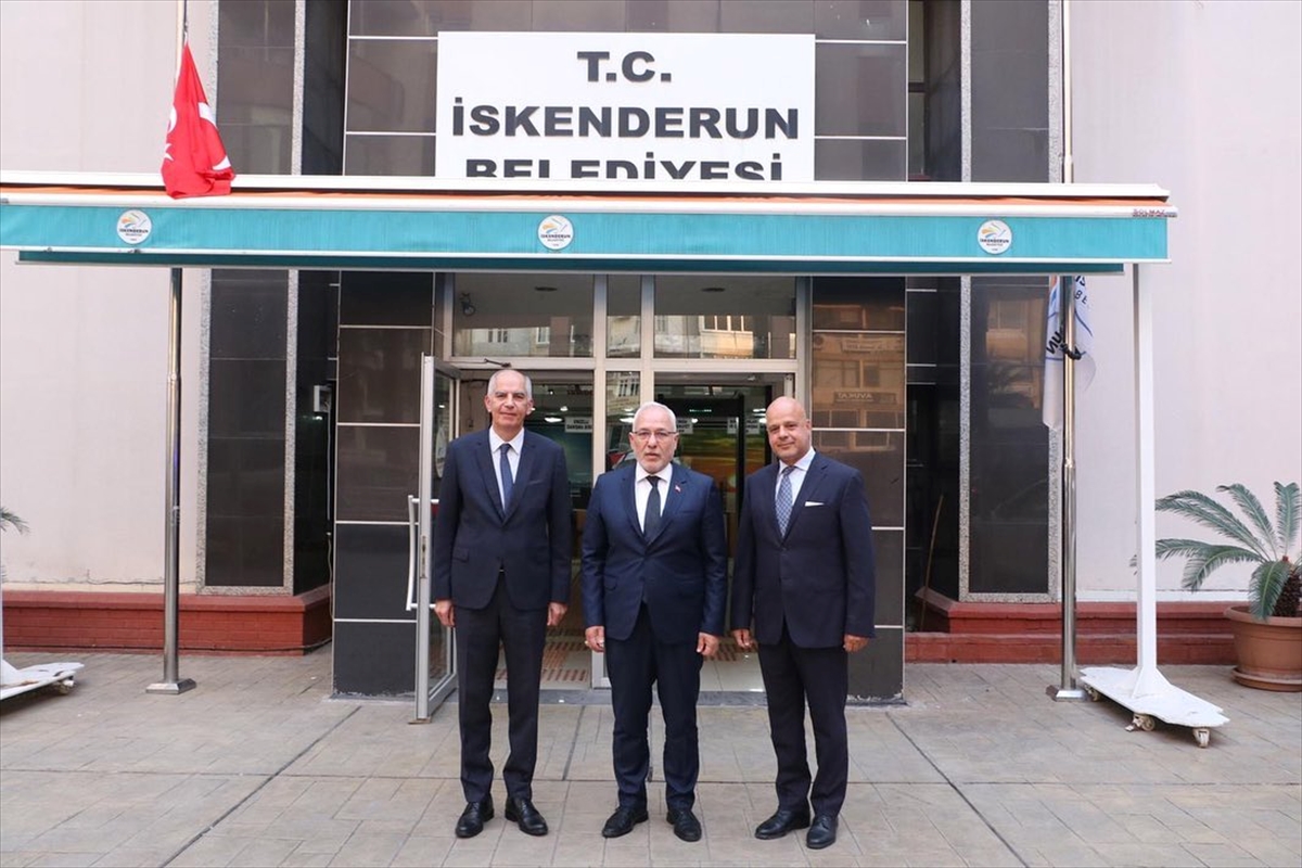 Fransa'nın Ankara Büyükelçisi Herve Magro'dan İskenderun Belediyesine ziyaret
