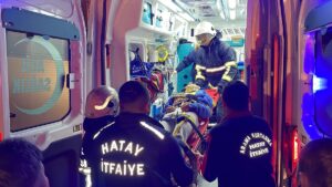 HATAY (AA) – Hatay'ın Antakya ilçesinde kaçarken istinat duvarından düşerek