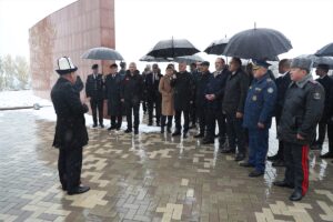 BİŞKEK (AA) – İçişleri Bakanı Süleyman Soylu, Ata-Beyit Ulusal Tarih
