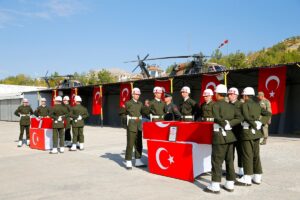 ŞIRNAK (AA) – Irak'ın kuzeyinde terör örgütü mensuplarının üs bölgesine