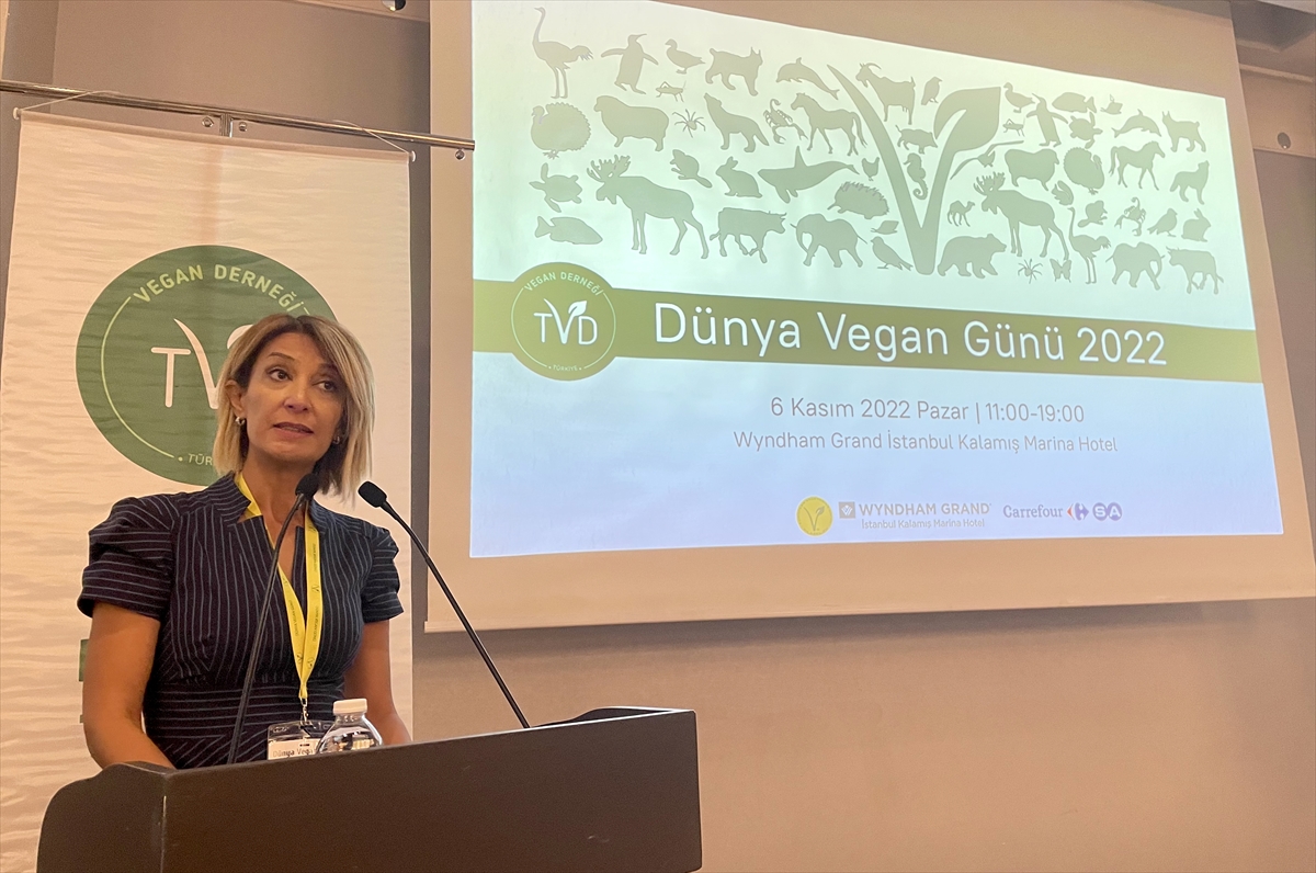 İstanbul'da “Dünya Vegan Günü” etkinliği düzenledi