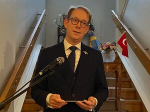 STOCKHOLM (AA) – İsveç Dışişleri Bakanı Tobias Billstrom, terör örgütü
