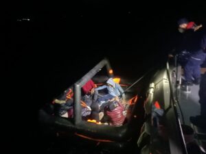 İZMİR (AA) – İzmir'in Çeşme ilçesi açıklarında Yunanistan unsurlarınca Türk