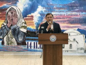 BİŞKEK (AA) – Kırgızistan'ın başkenti Bişkek'te, Kırgızistan Ahıska Türkleri Derneği