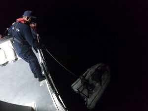 AYDIN (AA) – Aydın'ın Kuşadası ilçesi açıklarında Yunanistan unsurlarınca geri