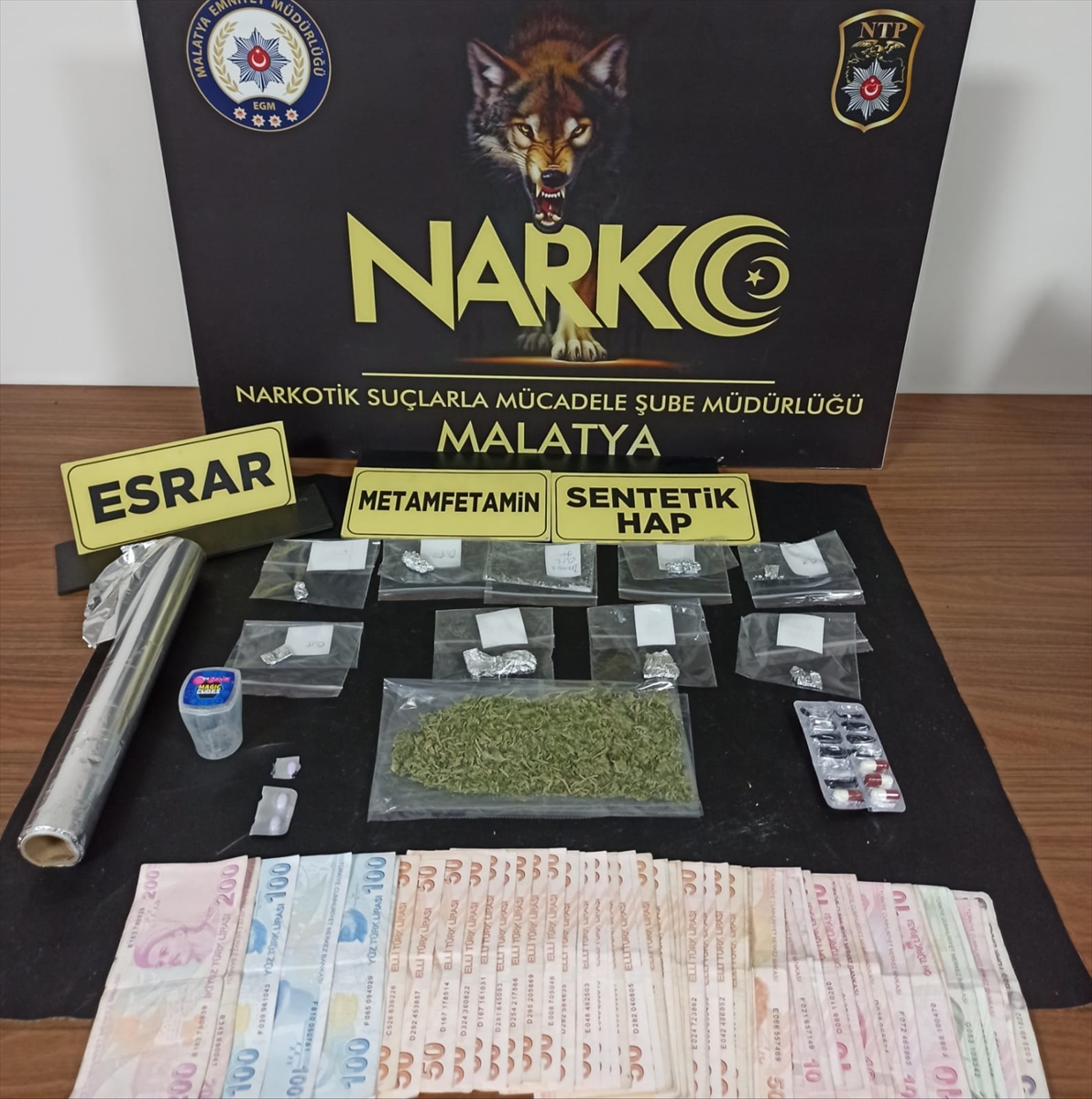 Malatya'da uyuşturucu operasyonlarında yakalananlardan 6'sı tutuklandı