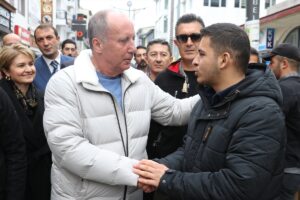 AĞRI (AA) – Memleket Partisi Genel Başkanı Muharrem İnce, Ağrı'da