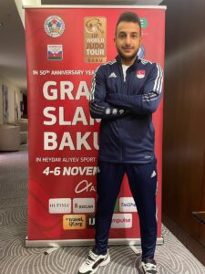 BAKÜ (AA) – FATİH ÇAKMAK – Milli judocular Bilal Çiloğlu