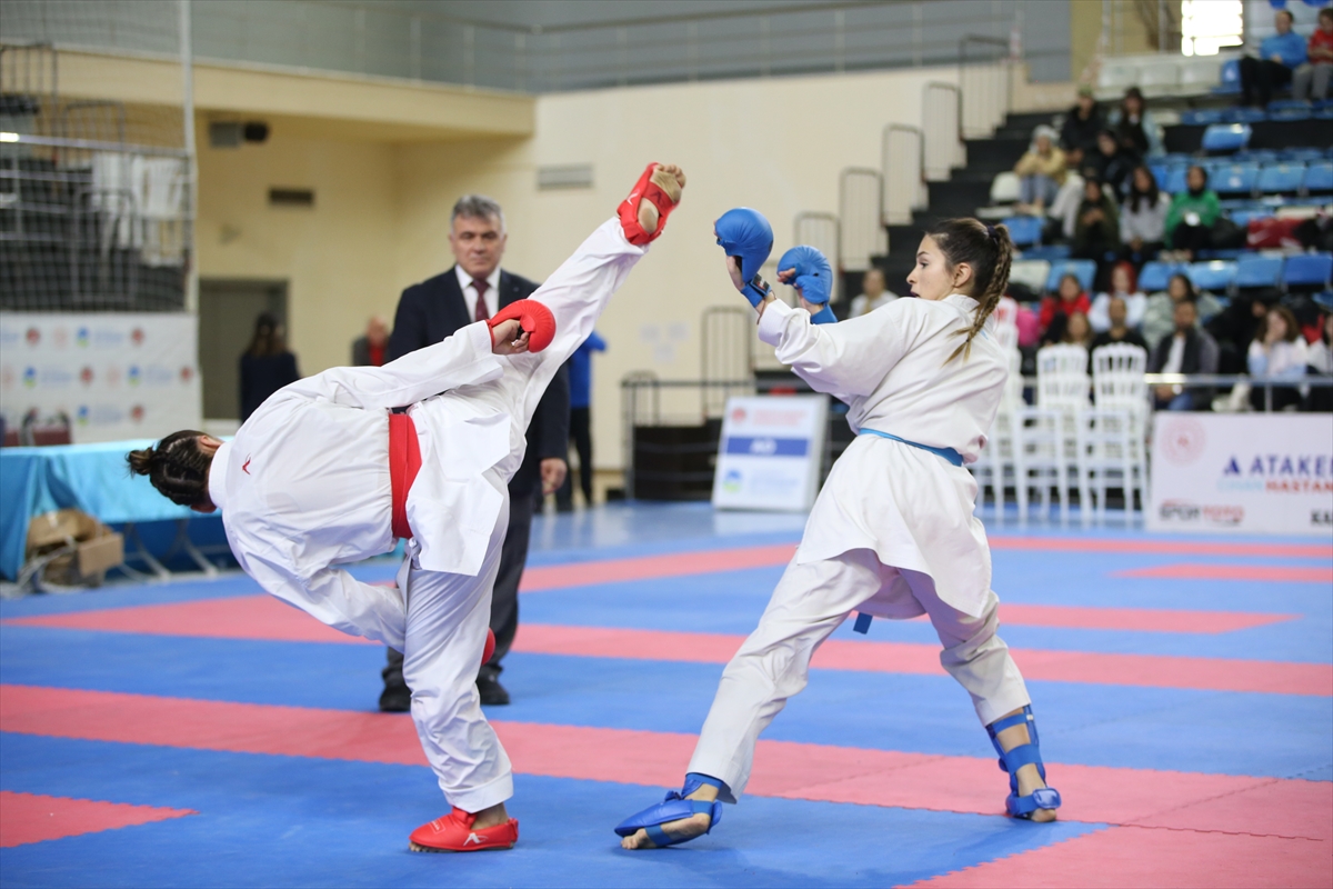 Sakarya'daki Türkiye Kulüplerarası Büyükler Takım Karate Şampiyonası sona erdi