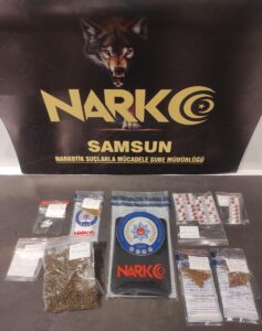 SAMSUN (AA) – Samsun'da düzenlenen 3 ayrı uyuşturucu operasyonunda 3