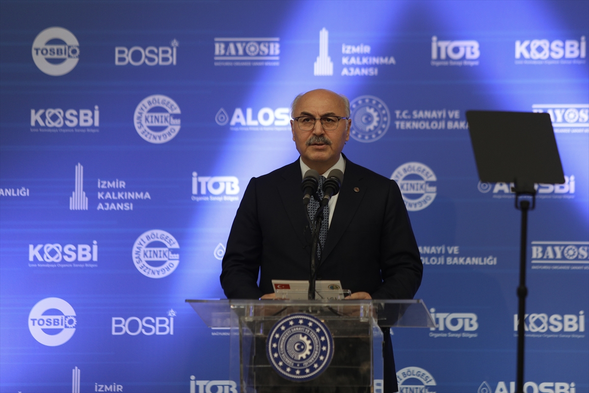 Sanayi ve Teknoloji Bakanı Varank, İzmir'deki toplu açılış töreninde konuştu: