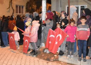 AFYONKARAHİSAR (AA) – Pençe-Kilit Operasyonu bölgesinde bölücü teröristlerin taciz atışı